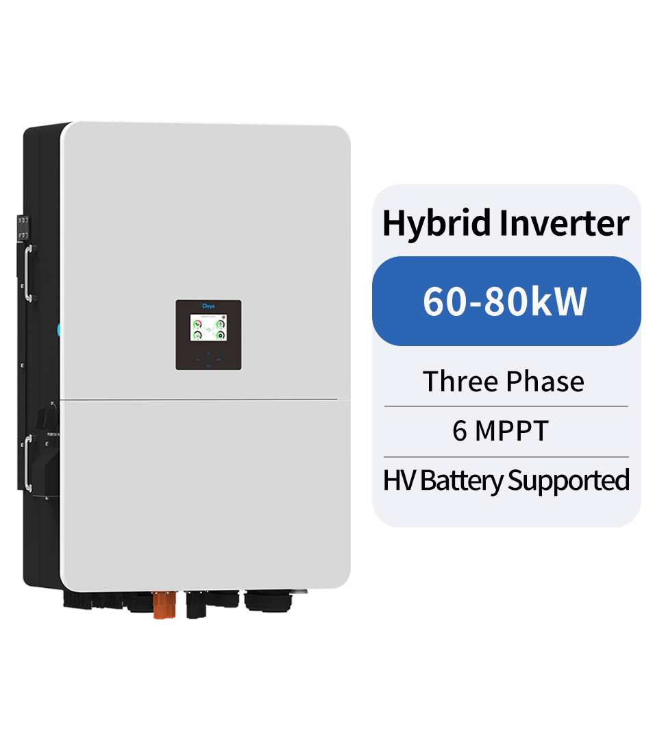 Deye SUN-SG02HP3 Gewerbe-Hybrid-Wechselrichter 60–80 kW