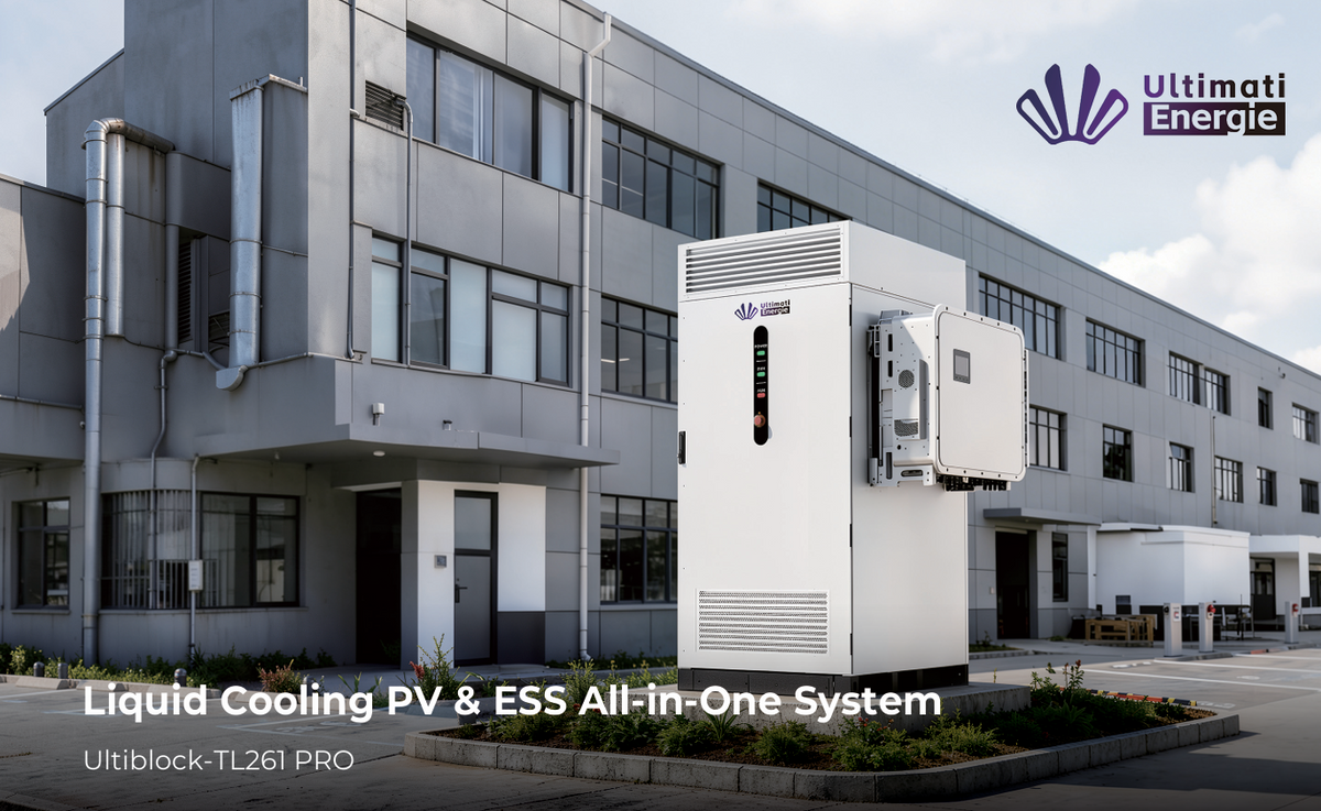 U-Energie Ultiblock-TL261 PRO PV-Speicher 261 kWh flüssigkeitsgekühlt