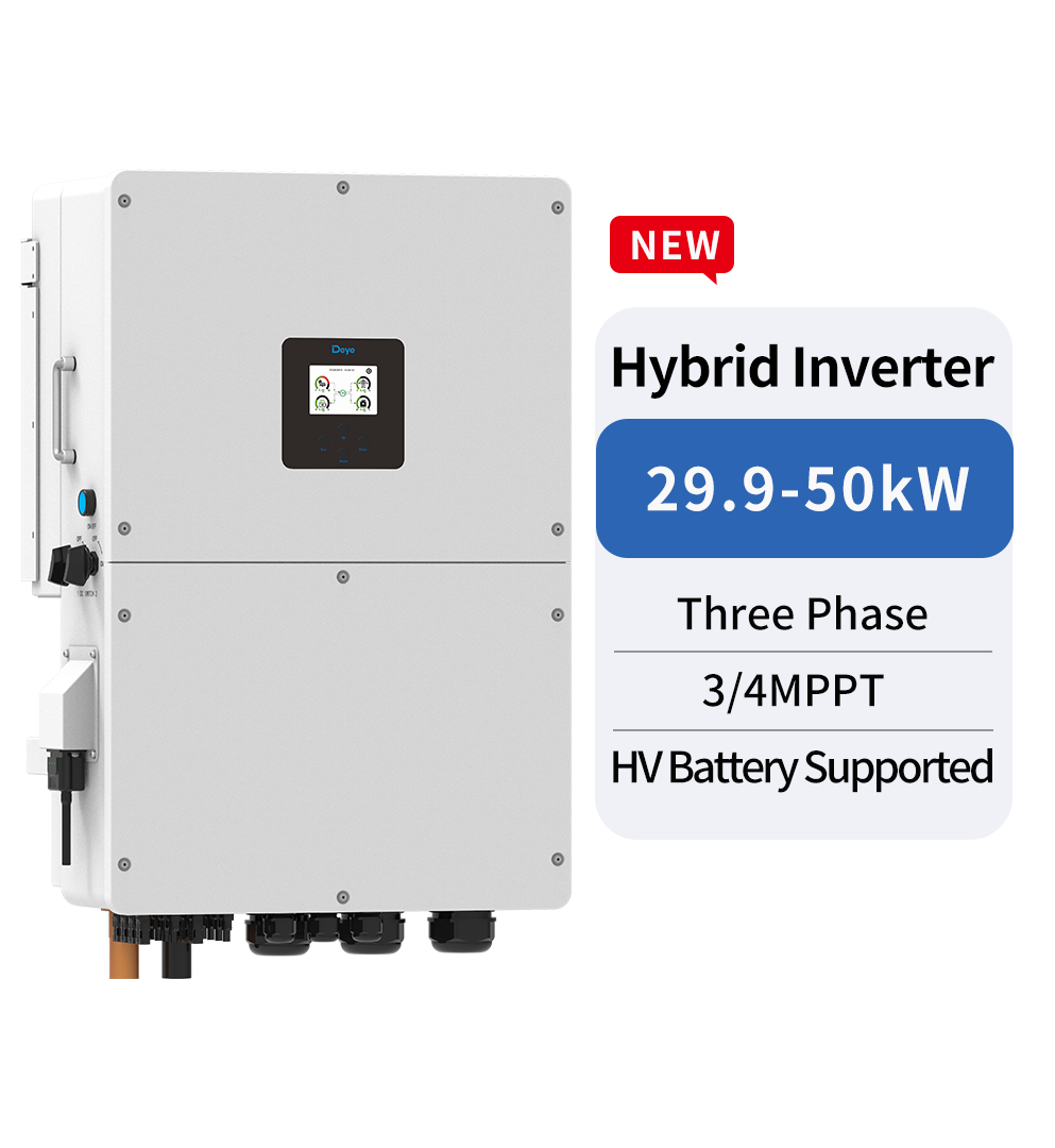 Deye SUN-SG02HP3 Gewerbe-Hybrid-Wechselrichter 30–50 kW