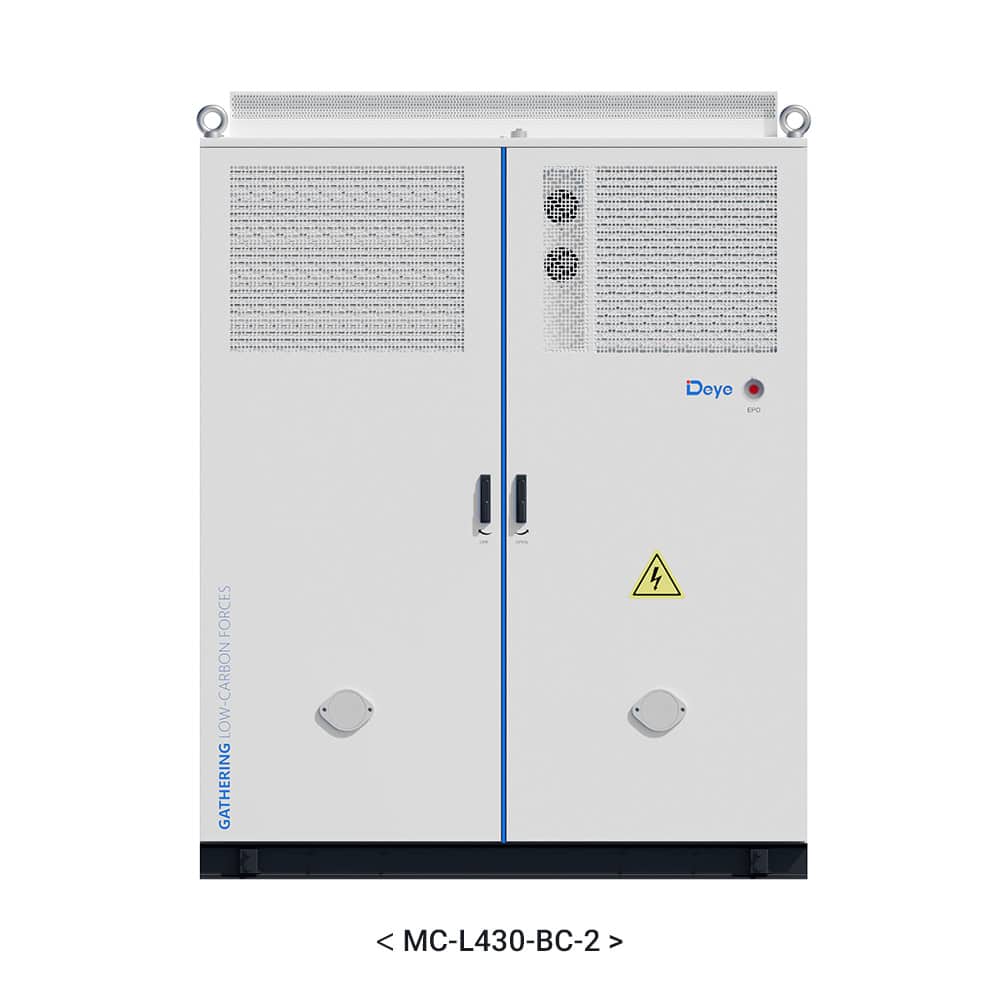 Deye MC-L430 Flüssigkeitsgekühlter Industriespeicher 430 kWh