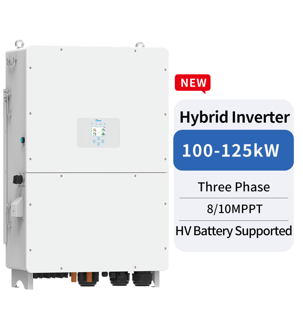 Deye SUN-SG02HP3 Gewerbe-Hybrid-Wechselrichter 100–125 kW