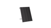 Ray Lite 200 W Solarmodul mit silbernem Rahmen auf der zugehörigen Halterung