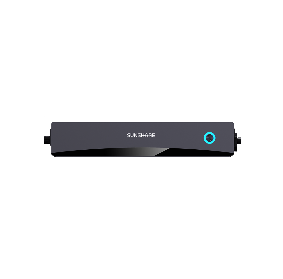 Sunshare Glory Hybrid-Wechselrichter 1,2 kW, Frontansicht mit Status-LED