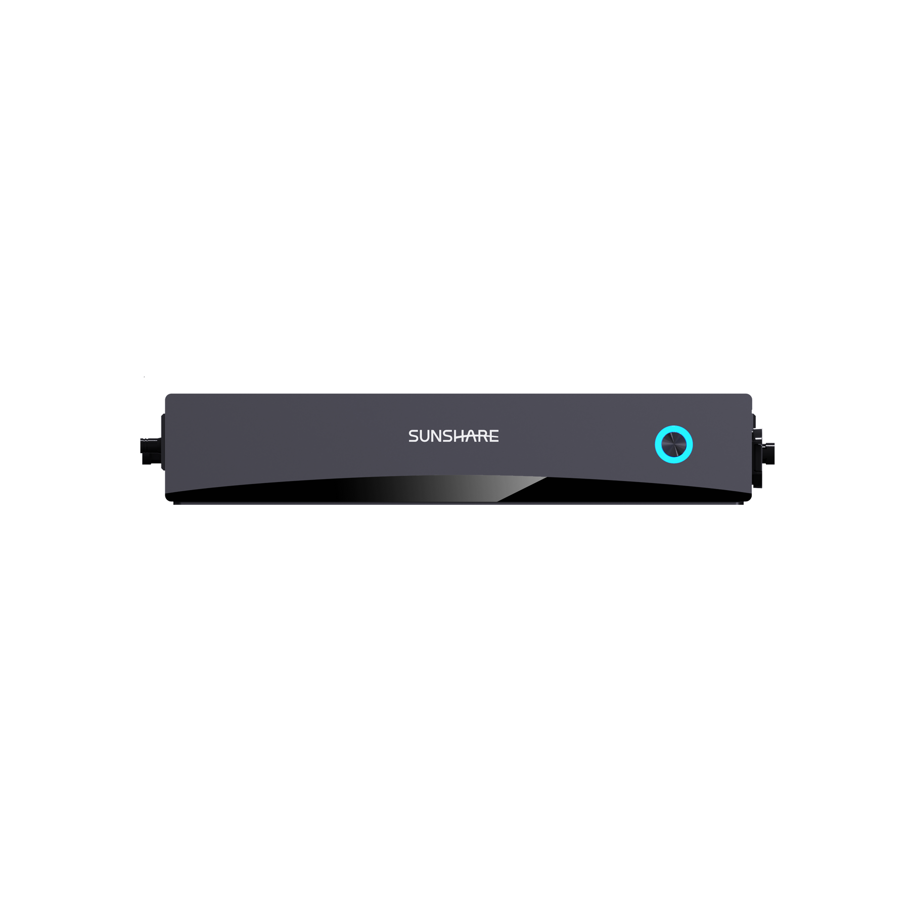 Sunshare Glory Hybrid-Wechselrichter 1,2 kW, Frontansicht mit Status-LED