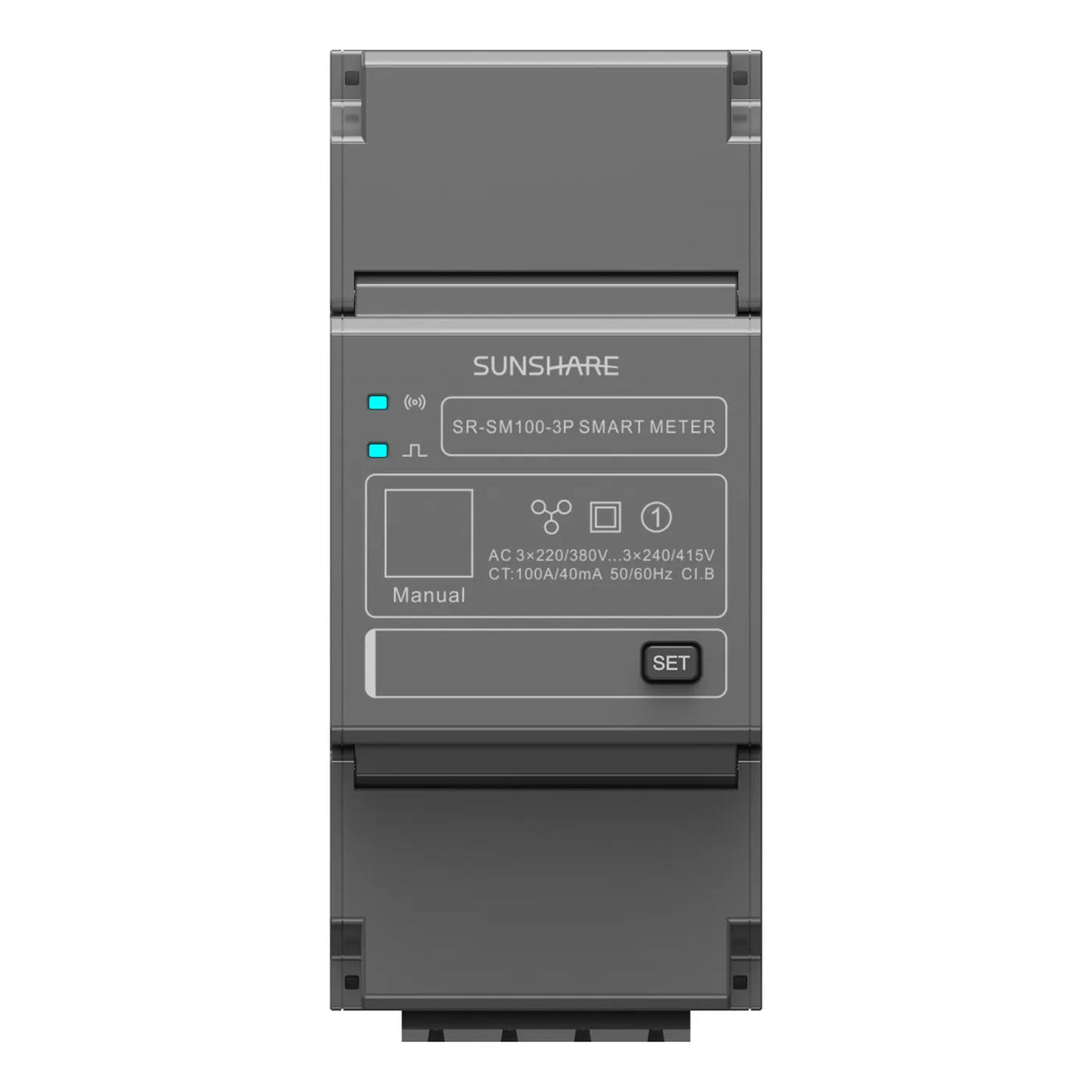 Sunshare Smart CT Meter SR-SM100-3P für die Hutschiene, 3-phasige Messung